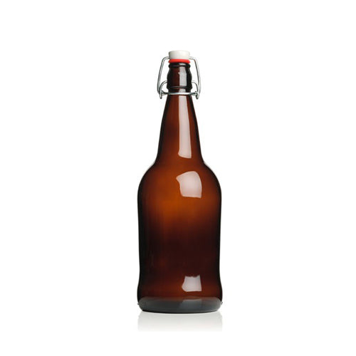 E-Z Cap Brown Bottles 500ml (12 Pack)
